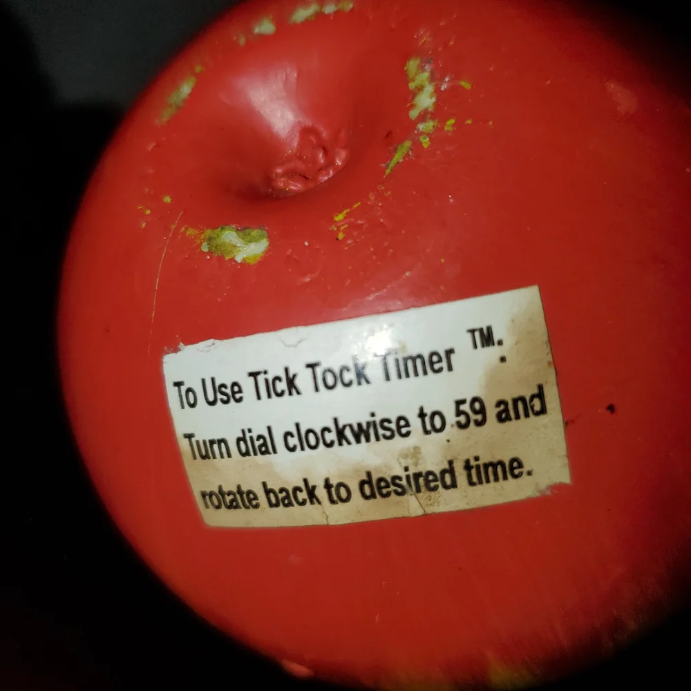 Apple Shaped Kitchen Timer - Picture 4 of 7